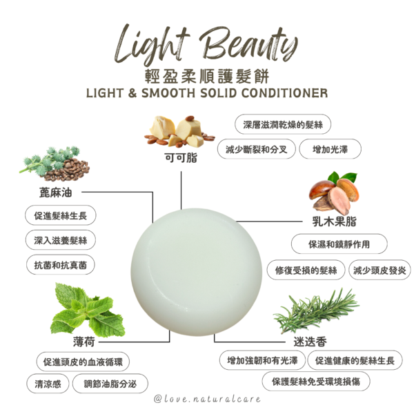 輕盈柔順護髮餅 25g - Image 2